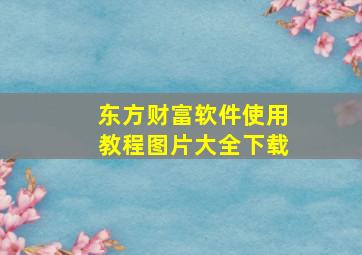 东方财富软件使用教程图片大全下载