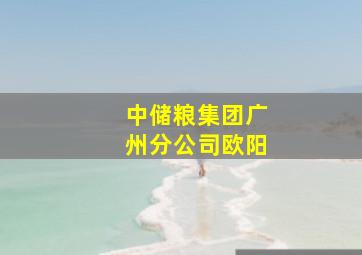 中储粮集团广州分公司欧阳