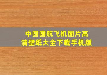 中国国航飞机图片高清壁纸大全下载手机版