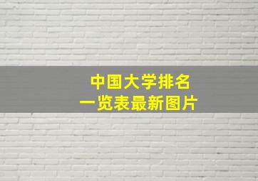 中国大学排名一览表最新图片