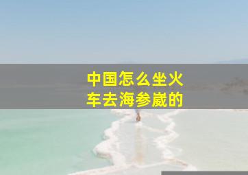 中国怎么坐火车去海参崴的