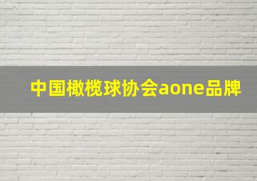 中国橄榄球协会aone品牌