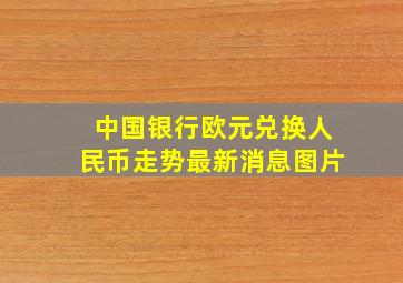 中国银行欧元兑换人民币走势最新消息图片