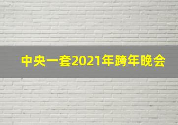 中央一套2021年跨年晚会