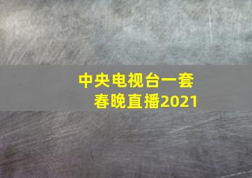 中央电视台一套春晚直播2021