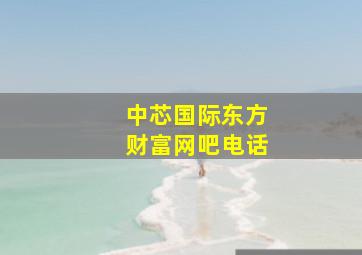 中芯国际东方财富网吧电话