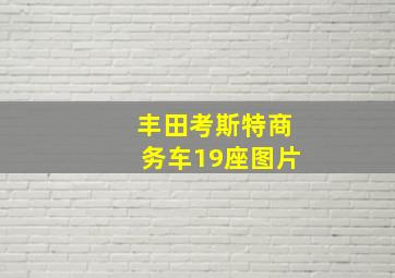 丰田考斯特商务车19座图片