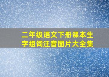 二年级语文下册课本生字组词注音图片大全集