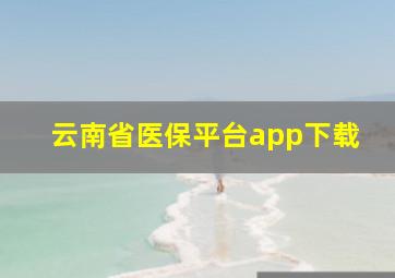 云南省医保平台app下载