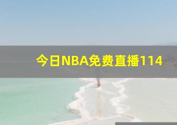 今日NBA免费直播114