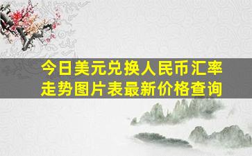 今日美元兑换人民币汇率走势图片表最新价格查询