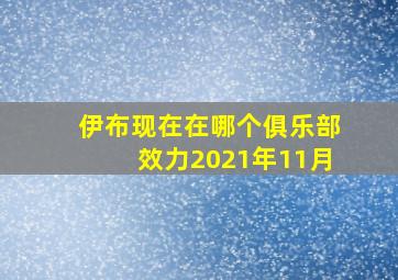 伊布现在在哪个俱乐部效力2021年11月