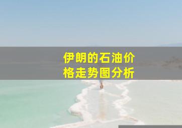 伊朗的石油价格走势图分析