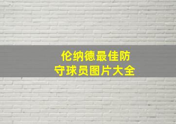 伦纳德最佳防守球员图片大全