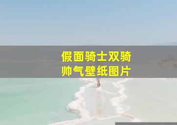 假面骑士双骑帅气壁纸图片