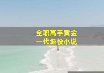 全职高手黄金一代退役小说