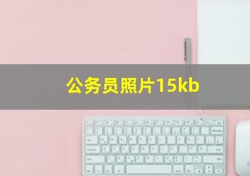 公务员照片15kb