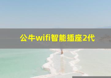 公牛wifi智能插座2代