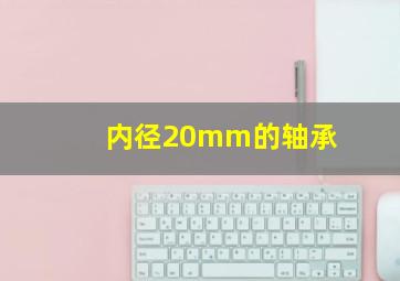 内径20mm的轴承