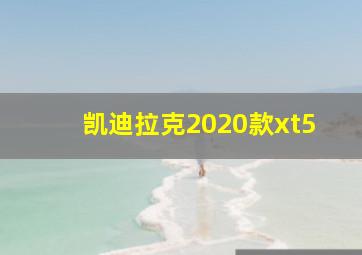 凯迪拉克2020款xt5