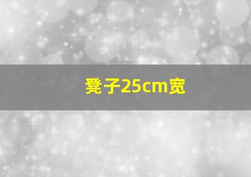 凳子25cm宽