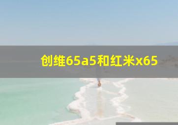 创维65a5和红米x65