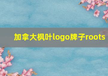 加拿大枫叶logo牌子roots