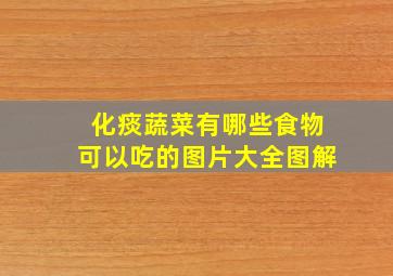 化痰蔬菜有哪些食物可以吃的图片大全图解