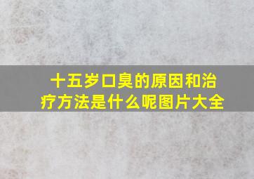 十五岁口臭的原因和治疗方法是什么呢图片大全