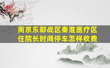 南京东部战区秦淮医疗区住院长时间停车怎样收费