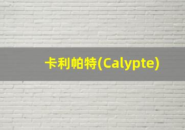 卡利帕特(Calypte)