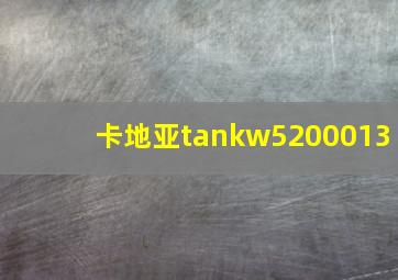 卡地亚tankw5200013