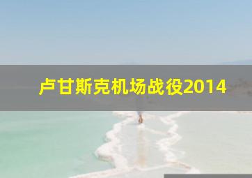 卢甘斯克机场战役2014