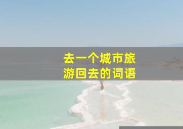 去一个城市旅游回去的词语