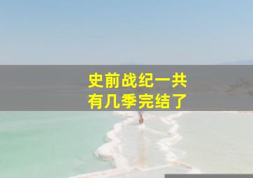 史前战纪一共有几季完结了