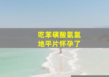 吃苯磺酸氨氯地平片怀孕了