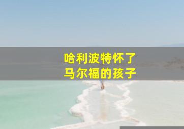 哈利波特怀了马尔福的孩子