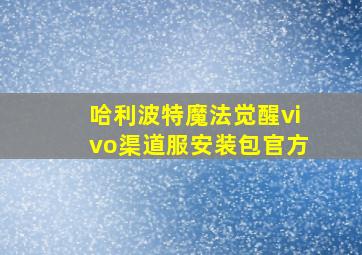 哈利波特魔法觉醒vivo渠道服安装包官方