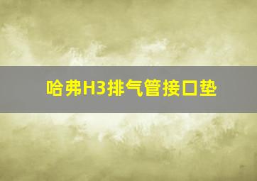 哈弗H3排气管接口垫