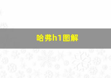 哈弗h1图解