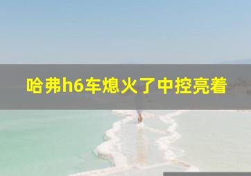 哈弗h6车熄火了中控亮着