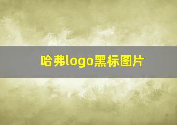 哈弗logo黑标图片