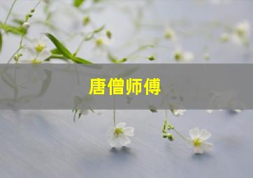 唐僧师傅