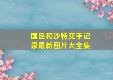 国足和沙特交手记录最新图片大全集