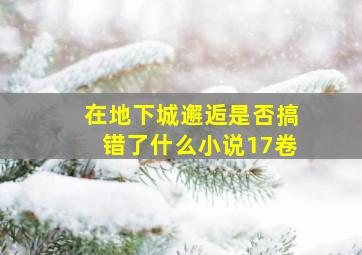 在地下城邂逅是否搞错了什么小说17卷