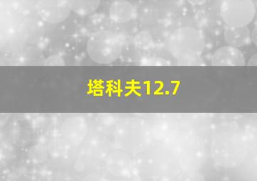 塔科夫12.7