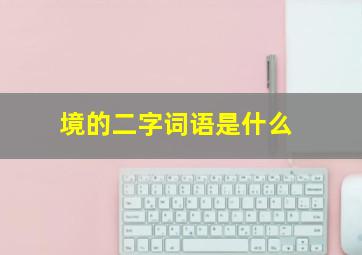 境的二字词语是什么