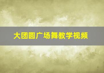 大团圆广场舞教学视频