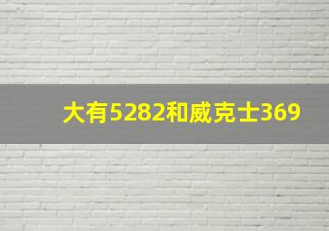 大有5282和威克士369