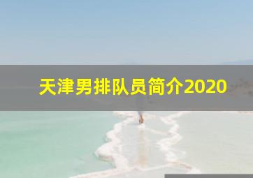 天津男排队员简介2020